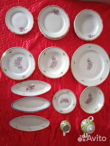 Столовый сервиз дулево