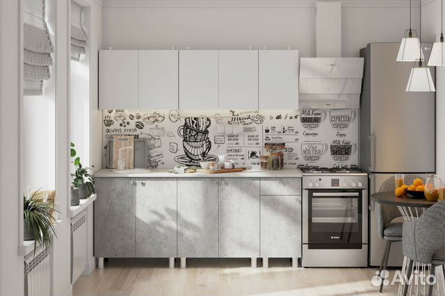 Кухонный гарнитур 2м готовое решение