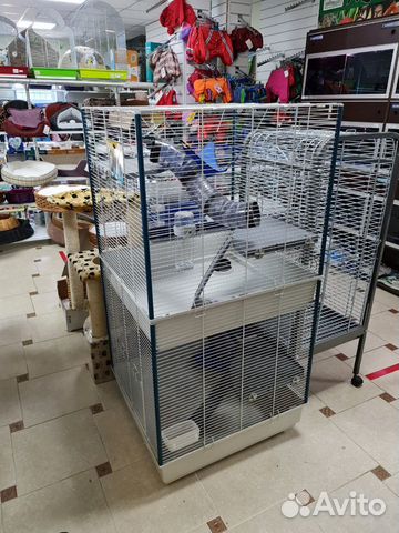 Ferplast furettower 75x80x161Нcm клетка для хорька