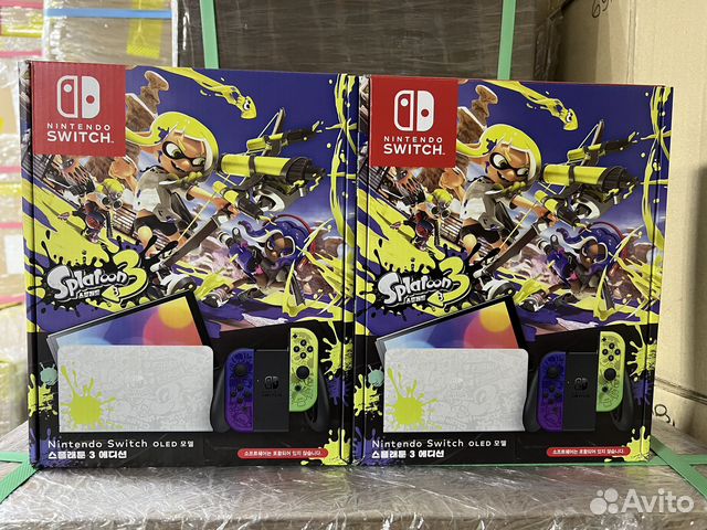 Nintendo Switch oled Splatoon 3 edition