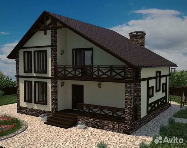 Проекты домов для ипотеки и строительства - 221 м2