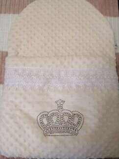 Конверт на выписку для девочки осень зима