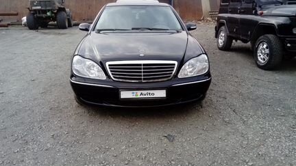 Mercedes-Benz S-класс 5.0 AT, 2003, 180 000 км