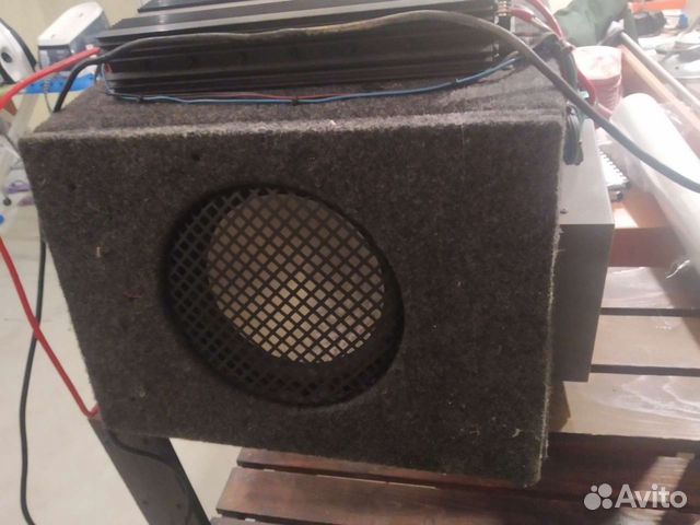 Сабвуфер и усилитель и контроллер