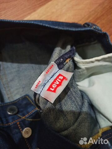 Джинсы Levi's 501 Original Fit Double Burn