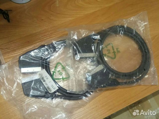 Кабель скарт, scart