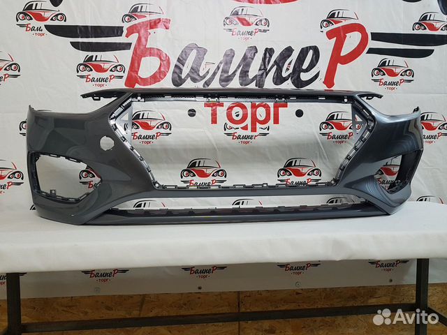 Бампер передний Hyundai Solaris 2 2017