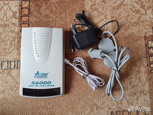 Аналоговый факс-модем Acorp Sprinter56K Ext купить в Марксе ...