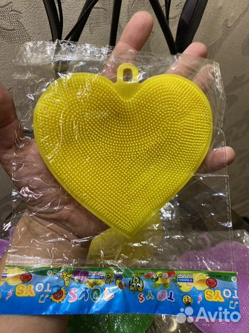 Губка силиконовая для мытья посуды