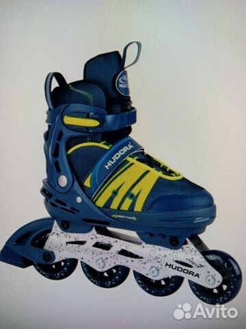 Коньки роликовые Hudora (раздвижные)