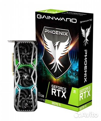 Не LHR GeForce RTX 3070 Gainward Phoenix