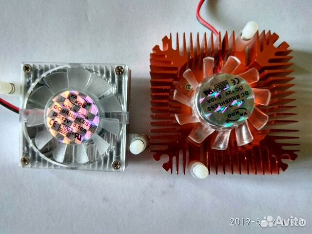 Новый вентилятор с радиатором
