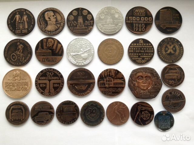 Настольные медали