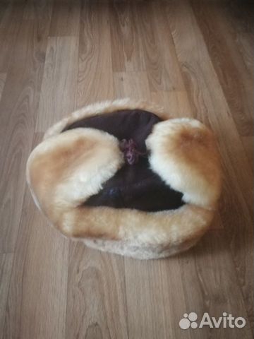 Шапка мужская мутоновая из натурального меха