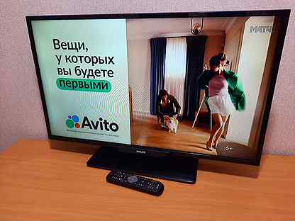 ЖК телевизор с пультом (доставка по городу Opyб)