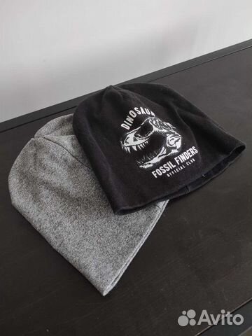 Набор шапок 2шт h&m 4-5 лет