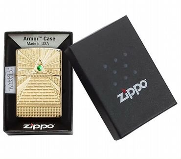 Зажигалка Zippo 49060 Armor Оригинал Новая