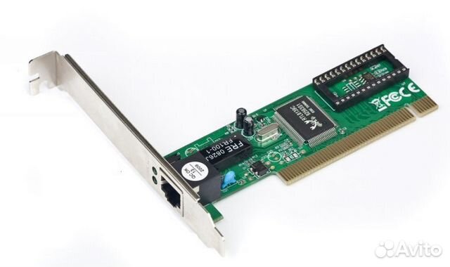 Сетевая карта Realtek RTL8139 Ethernet 100Mbit PCI