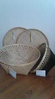 Плетеные корзины, бамбуковые мыльницы, икеа