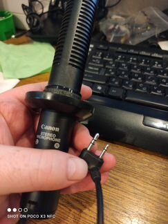 Стерео-микрофон Canon направленный-пушка на камеру