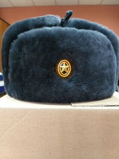 Шапка-ушанка военная