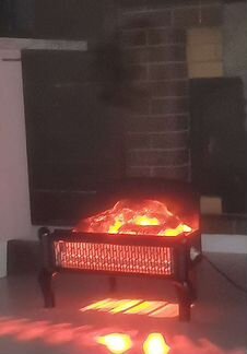 Электрокамин-обогреватель СССР