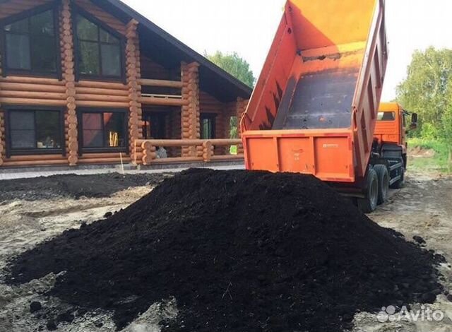 Чернозём рязанский валом от 1 м3 до 35м3