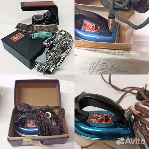 Утюг дорожный, раритет, типа уэ-4