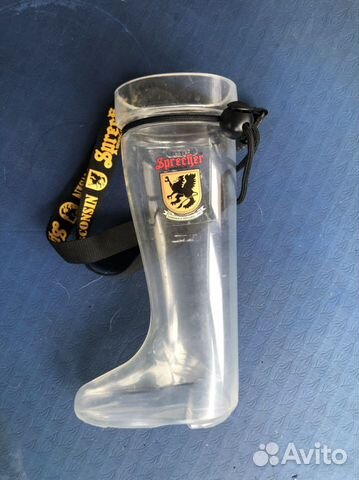 Пластмассовый пивной бокал-сапог, США