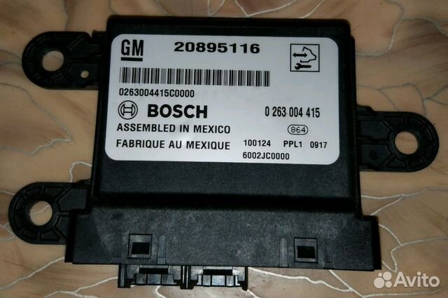 Блок управления парктроником GM с датчиками