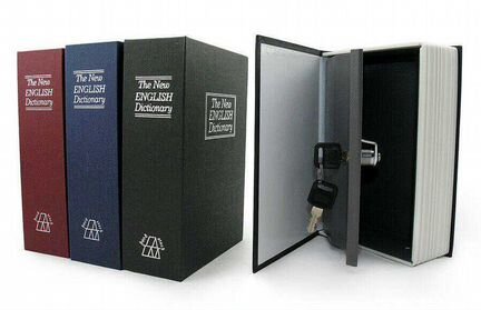 Книга сейф новый