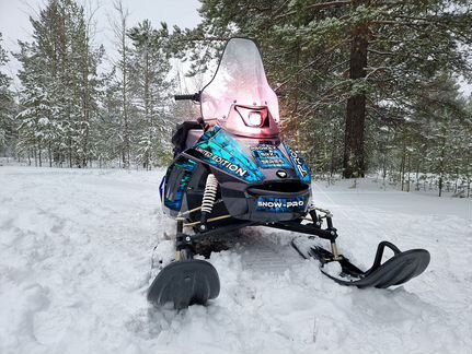 Снегоход promax SRX-500 PRO Черно-Синий V1