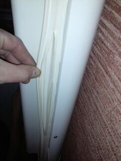 Замена уплотнителя резины на холодильную дверь. Ре