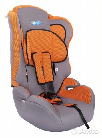 Автокресло 9-36кг Kids Prime оранжевый цвет