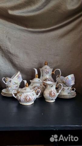 Чайный сервиз мадонна гдр без рисунка на чашках