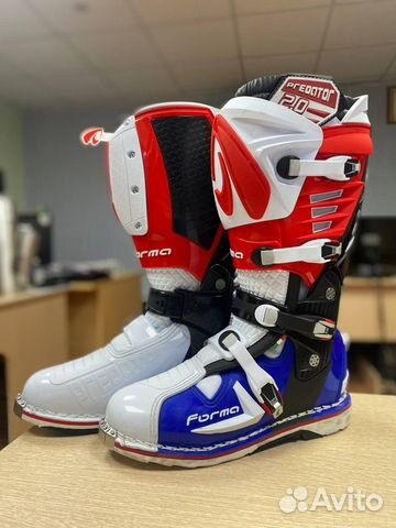 Мотоботы predator 2.0, цвет Белый forma