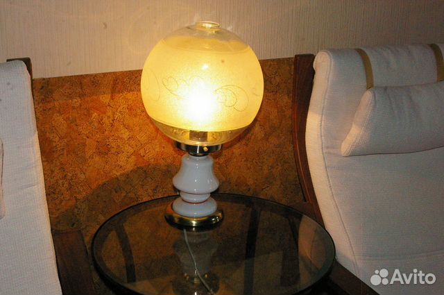 Лампа настольная СССР