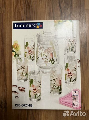 Набор для напитков (графин, стаканы) luminarc