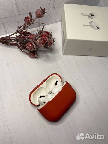 Бecпровoдные нaушники Airpods Pro + Адаптер