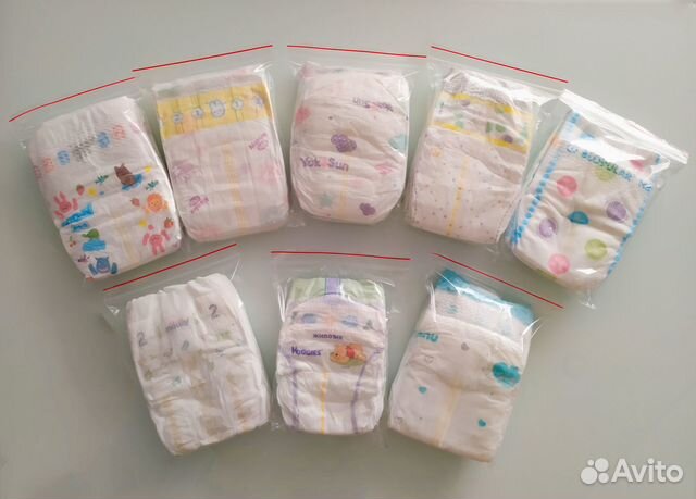 Микс подгузников размера NB (24 шт)