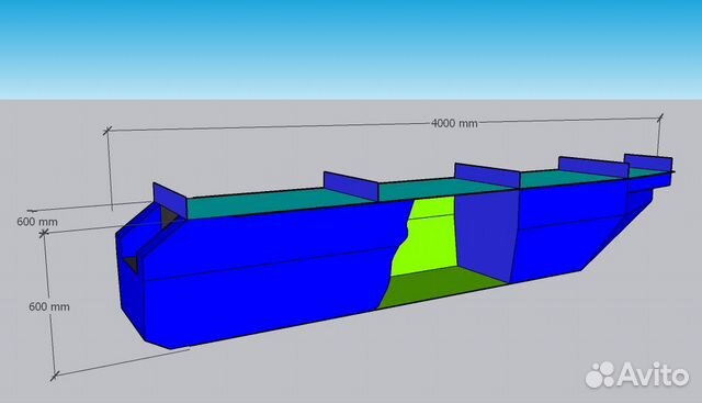 Модуль плавучести понтон хаусбот причал
