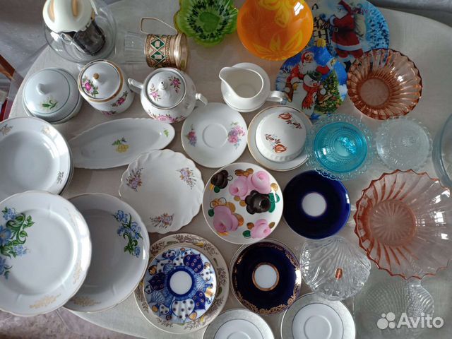 Фарфоровая посуда времен СССР