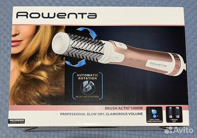 Rowenta brush activ compact cf9520f0. Фен Rowenta Brush Activ Compact cf9520.