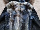 Куртка кожаная р. 50 мех волка объявление продам