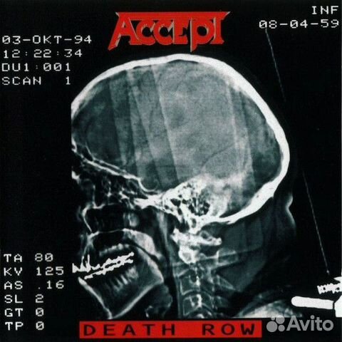 Виниловая пластинка Accept - death ROW (HQ/gatefol