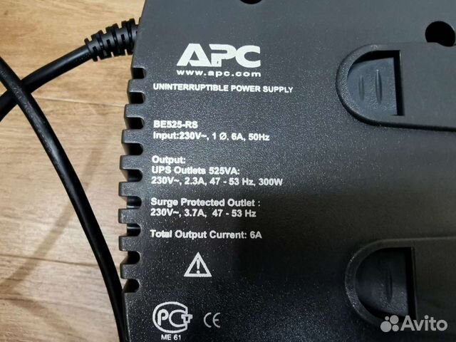 Ибп APC Back-UPS ES 525