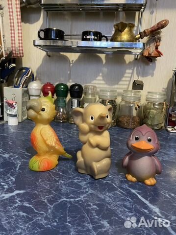 Резиновые игрушки СССР