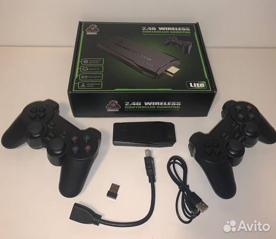 Игровая приставка game stick 64gb 4k lite