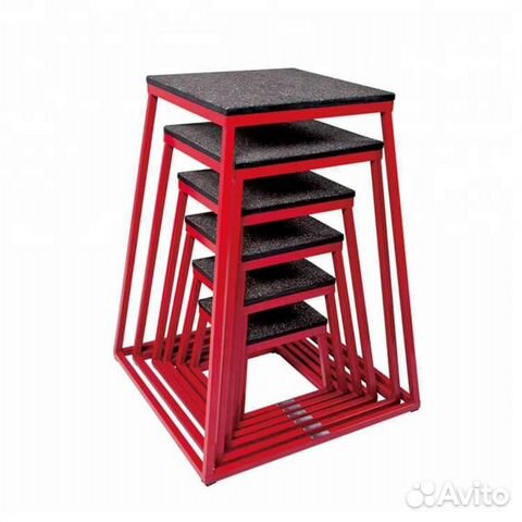 Опора для прыжков плиобокс, комплект 6 шт