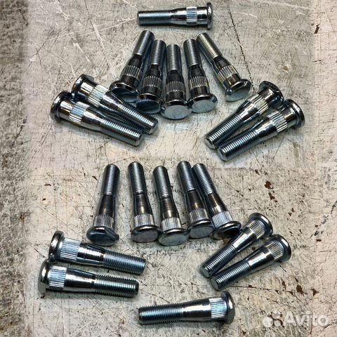 Длинная шпилька колеса Нива М12х55 пер/зад